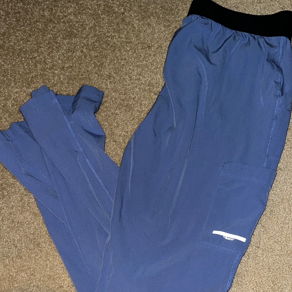 Skechers Navy Jogger Pants with Black Accents